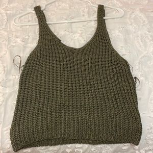 Cropped sweater from target